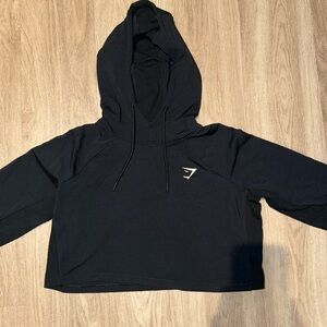 GYMSHARK Training Cropped Hoodie Size M